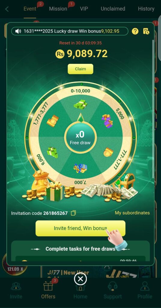 PKR SPIN Game